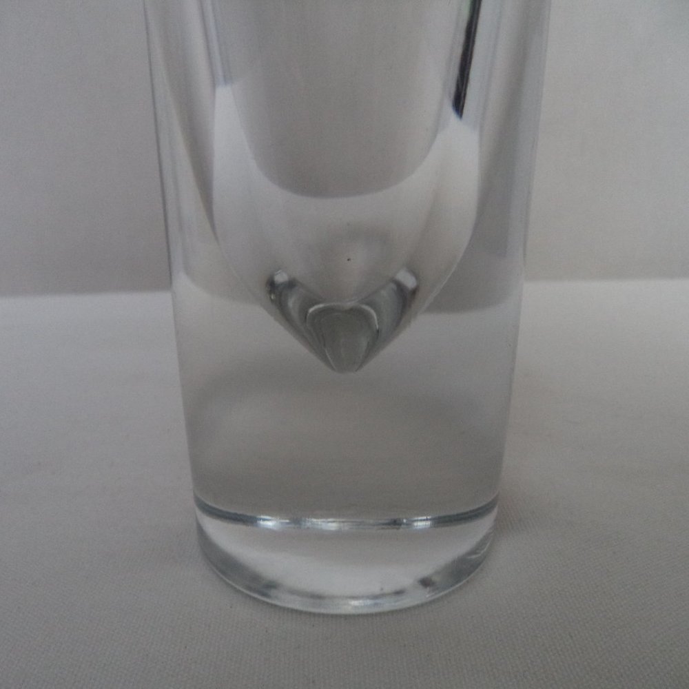 Carlo Moretti 1980’s Stiletto Bullet Cocktail Glasses Made in Italy Signed 6.8" - Picture 3 of 8